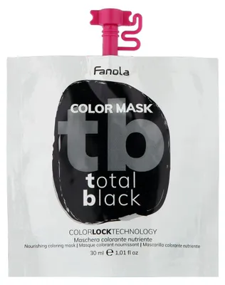 Produktbild von Fanola Maske Fanola Color Mask Total Black 30ml