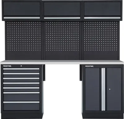 Produktbild von FEISTOS Werkstatteinrichtung Ferros 8E Metall Werkzeugschrank