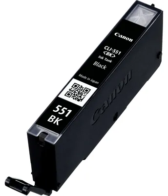 Image de Canon Cartouche d'encre noire CLI-551BK
