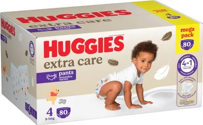 Zdjęcie produktu dla HUGGIES Extra Care Pants vel. 4 (80 ks)