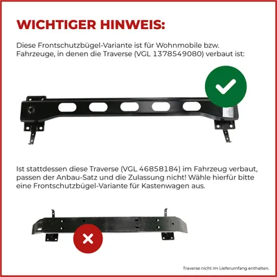 Produktbild von STEELER Frontschutzbügel Classic inkl. Anbausatz Edelstahl poliert