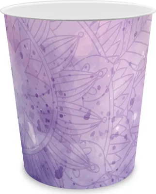Produktbild von itenga Papierkorb - Motiv Mandala Wasserfarben - ca. 11 Liter