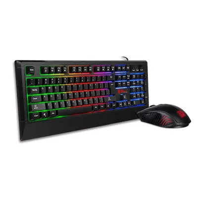 Obrázok produktu pre Tt eSPORTS Challenger Combo Keyboard USB Nemecká čierna