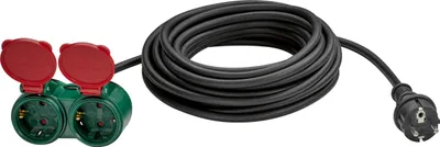 Produktbild von PARKSIDE® Verlängerungskabel Sortiment 10m IP44 (2-Fach Verlängerungskabel)