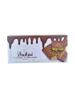 Produktbild von Burca Dubai Style Schokolade Pistazien 100g