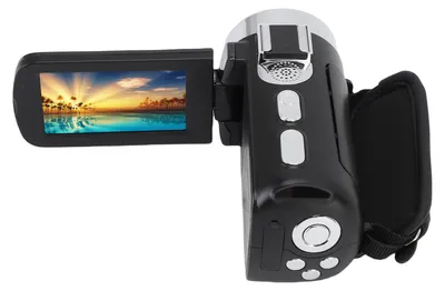 Obrázek produktu pro 4K videokamera s rozlišením 64 MP, HD, Wi-Fi, 3palcovým otočným displejem a LED doplňkovým světlem – ideální na cesty