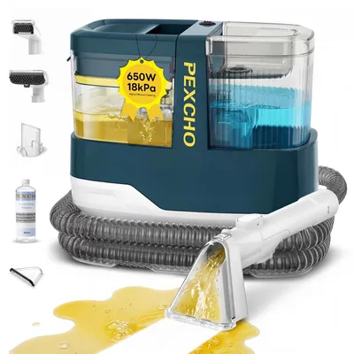 Produktbild von Teppichreinigungsgerät C688D Waschsauger Teppichreiniger, Nasssauger Polsterreiniger 600 W, mit Beutel, inkl.Reinigungsmittel, Sofa, Vorleger, Auto