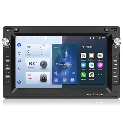 Immagine prodotto di 7 "Android 13 1+32GB Autoradio Carplay Für vw polo 9N trasporto T4 T5 Passat B5 Bora golf 4 Sharan Bora trasporto T4 T5 GPS Navi WIFI BT DAB+ SWC