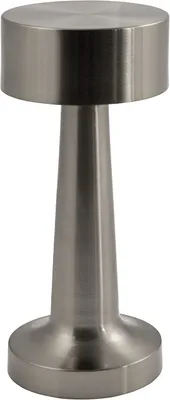 Produktbild von LED-Tischleuchte ROLF KERN „Lounge-1“, silber, Akku, dimmbar