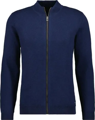 Produktbild von Ragman Cardigan mit feiner Struktur, Baumwolle/Kaschmir