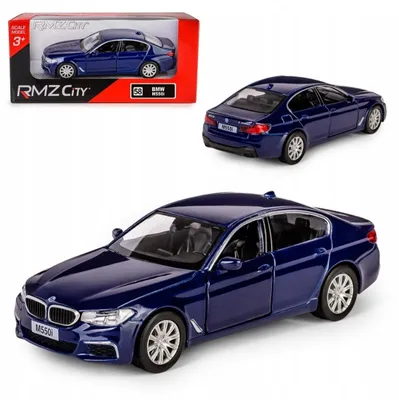 Produktbild von BMW M550i RMZ City Maßstab:1:32 Metall-Kunststoff Modellauto Blau