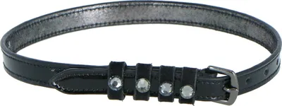 Produktbild von Imperial Riding Sporenriemen Leder IRHPardouz Classic Sporenzubehör Stasssteine Black / Black Sparkling