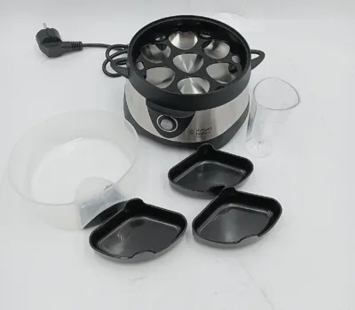 Image de Russell Hobbs Cuisinière à œufs jusqu'à 7 œufs cuits 3 œufs à la vapeur Fun Cooking