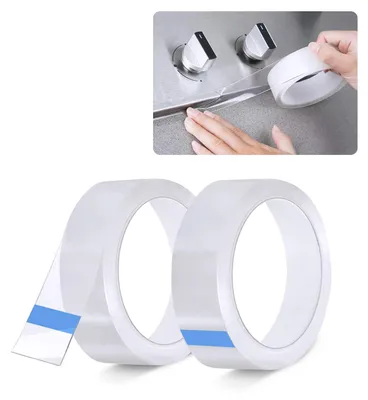 Imagen del producto de Cinta adhesiva de sellado, impermeable, 2 rollos de 10 metros, para ventanas y puertas