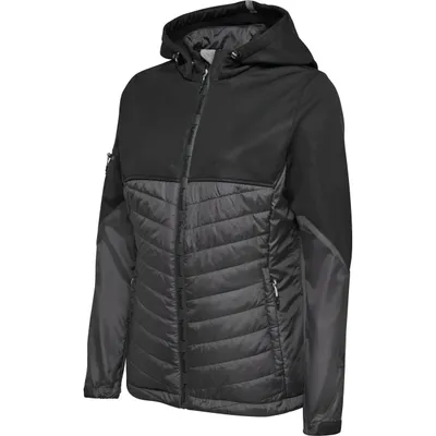 Produktbild von hummel hmlNORTH Hybridjacke Damen black/asphalt XS