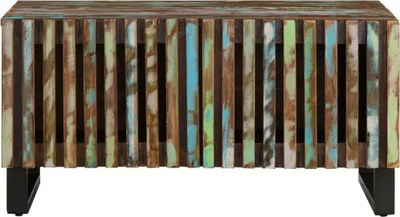 Image de vidaXL Table basse 80x51x40 cm en bois massif d'acacia
