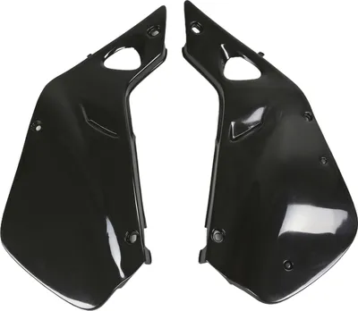 Immagine prodotto di Carene laterali UFO PLAST, set da 2 pezzi per Honda CR R 125 / 250 cc, anni di produzione 1997 - 1999, colore: nero