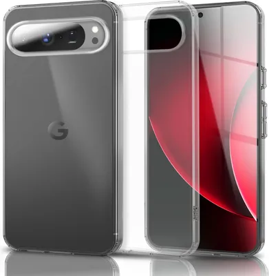 Immagine prodotto di Custodia NALIA "GLAZE" per Google Pixel 10 Pro - Custodia protettiva in TPU trasparente, anti-ingiallimento, sottile e leggera - Custodia trasparente per cellulare