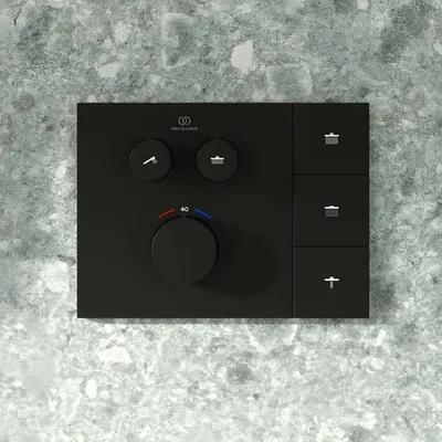 Produktbild von Ideal Standard Ceratherm Thermostat-Armatur Unterputz mit Navigo® Brausewähler
