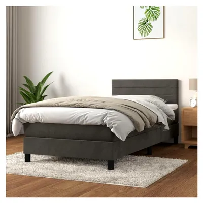 Produktbild von Lattenrost für Bett und Matratze, 90 x 190 cm, Dunkelgrau