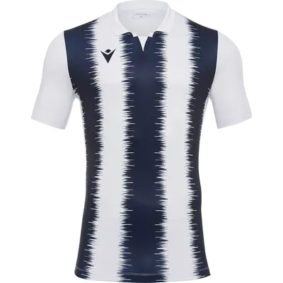 Immagine prodotto di Maglia Macron Miram a maniche corte da uomo - Bianco / Blu navy