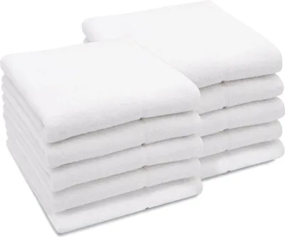 Produktbild von 5er Set Handtücher, 50x100 cm, 100% Baumwolle, weich, weiß