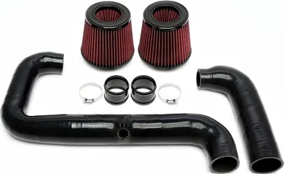 Zdjęcie produktu dla Zestaw rur dolotowych podwójny wlot powietrza 2x filtr sportowy do BMW serii 1 E82/E88 serii 3 E90- N54