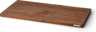 Image de PLANCHE À DECOUPE CONTINENTA, en noyer, 54x29x2 cm, référence 4209. Offre avantageuse : 2 pièces, incluant 4 pailles en acier inoxydable