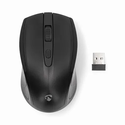 Obrázok produktu pre Nedis Mouse - Bezdrôtová - 800 / 1200 / 1600 dpi - Nastaviteľné DPI - Počet tlačidiel: 4 - Ambidextrous