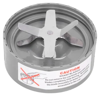 Immagine prodotto di Lama per frullatore in acciaio inossidabile con estrattore a 6 pale, ricambio per centrifughe da 600 W e 900 W