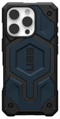 Produktbild von Urban Armor Gear Monarch Pro, Cover, Apple, iPhone 16 Pro, 16 cm (6.3"), Schwarz, Navy