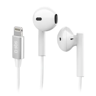 Zdjęcie produktu dla SBS Studio Mix 105 In-Ear Lightning MFi weiß (TEEARLIGHAPW)