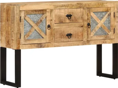 Obrázok produktu pre Komoda 110x30x74 cm surové mangovníkové drevo
