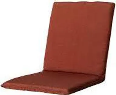 Produktbild von Madison Stapelstuhl Kissen Universal Panama Terra, 97x49cm, niedriges Rückenkissen, 3cm dick, mit Befestigungsösen