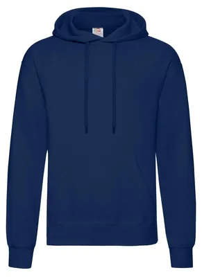 Immagine prodotto di Fruit of the Loom - Felpa con cappuccio "Classic" da uomo FK3165 (L) (blu navy)