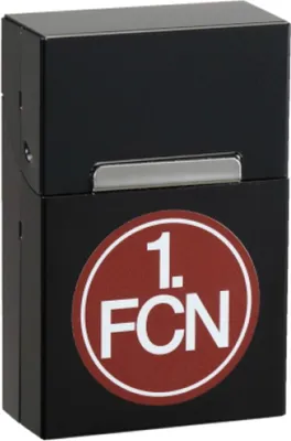 Produktbild von Zigarettenbox schwarz 1. FC NÜRNBERG 1. FCN NEU