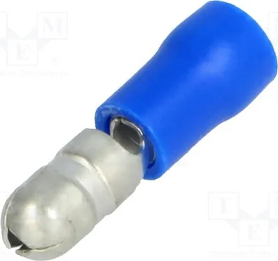 Immagine prodotto di Connettore a morsetto: sezione del cavo da circa 1,5 a 2,5 mm², diametro: 5 mm, connettore maschio, collegamento a morsetto BM 00230, isolato