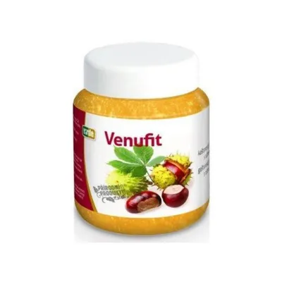 Produktbild von VIRDE Venufit Rosskastaniengel mit Rutin 350 ml zur Förderung der Durchblutung und Stärkung der Venenwände