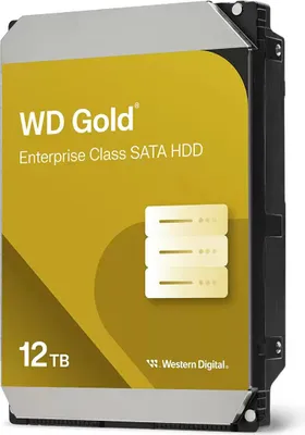 Obrázek produktu pro Western Digital Gold WD122KRYZ, 12 TB, 7200 ot/min, 512 MB, 3.5", Serial ATA III