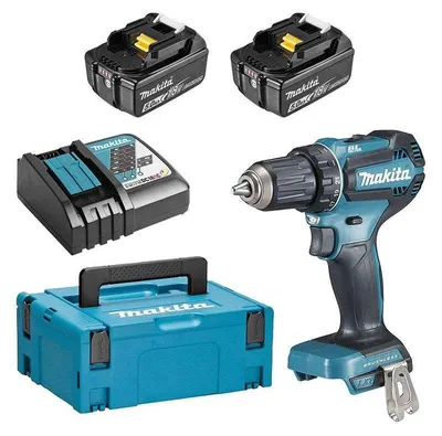 Image de Perceuse visseuse MAKITA DDF485RTJ 18V Li-Ion Ø 13mm (2x5Ah)