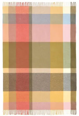 Produktbild von Eagle Products Decke RIMINI, 130x200 cm, khaki, silber, rosa