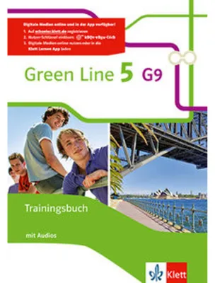 Produktbild von Green Line 5 G9. Trainingsbuch mit Audios Klasse 9