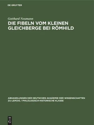 Produktbild von Die Fibeln vom Kleinen Gleichberge bei Römhild