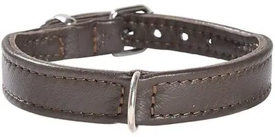 Halsband Escapade, Größe 25, Braun, Lammleder