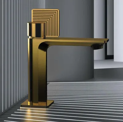 Produktbild von Casa Padrino Luxus Waschtischarmatur Antik Messing - Badezimmer Accessoires -  Italy