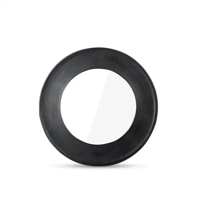 Productafbeelding van Wandspiegel Ruth, diameter 61 cm - zwart