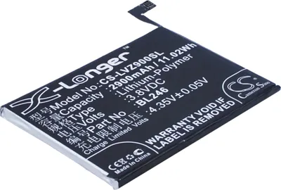 Produktbild von TECHTEK Akku Kompatibel mit [Lenovo] Vibe Max Z90, Vibe Max Z90-3, Vibe Max Z90-7, Vibe Shot Ersetzt BL246