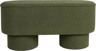 Produktbild von Housecraft Living Marcos Sitzbänke 93x35x44,5cm Bouclé Grün