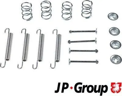 Produktbild von Zubehörsatz Feststellbremsbacken JP GROUP hinten für OPEL Omega B Limousine (V94) Omega B Caravan (V94) Vectra A Limousine (J89) für VAUXHALL