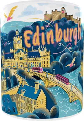 Obrázok produktu pre 330ml NOVINKA Holiday Travel Becher Edinburgh Schottland v2
